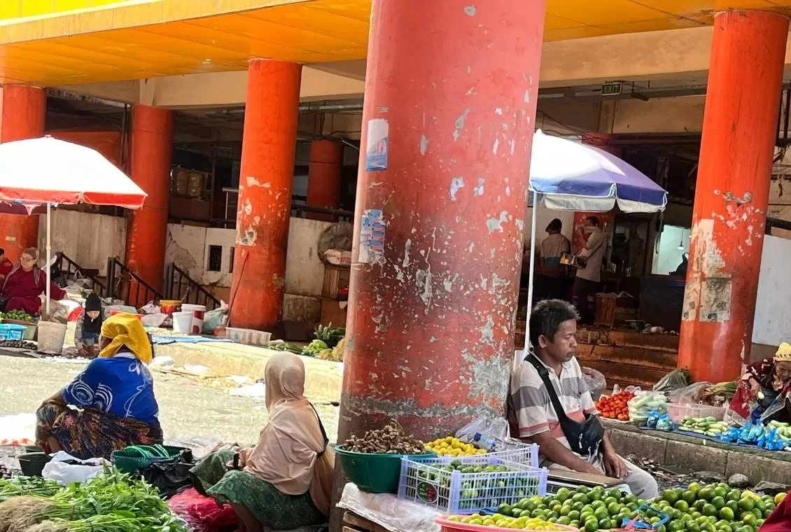 Transaksi Kian Menyedihkan, Omzet Pedagang Fase VII Pasar Raya Padang Merosot hingga 60 Persen