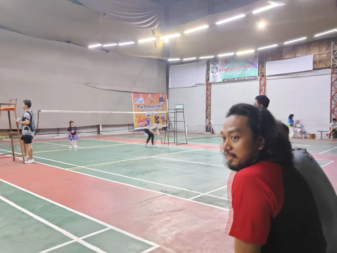 Bulutangkis Masih Favorit, Lapangan Dipadati Pemain