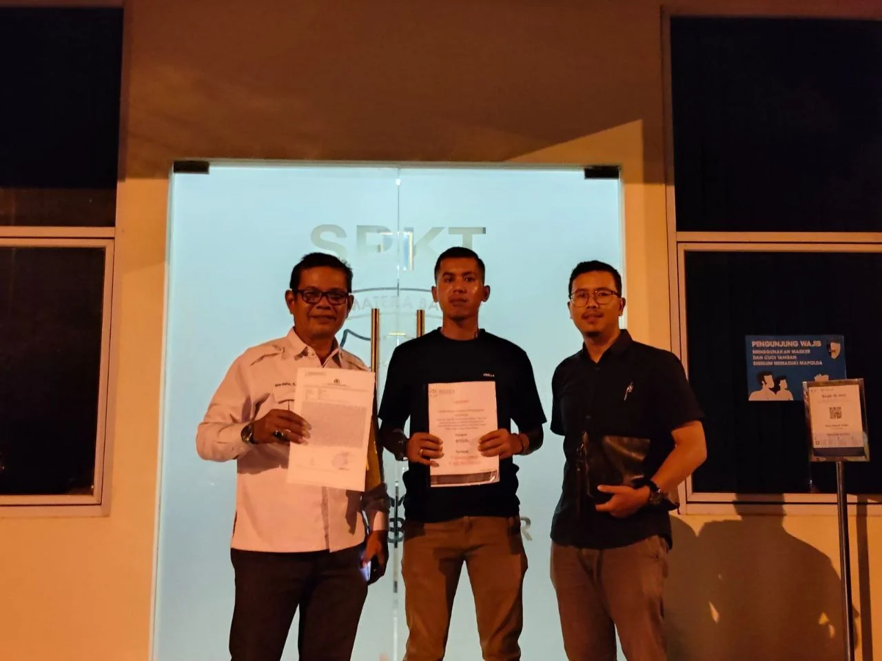 Polisi Laporkan Polisi ke Mapolda Sumbar