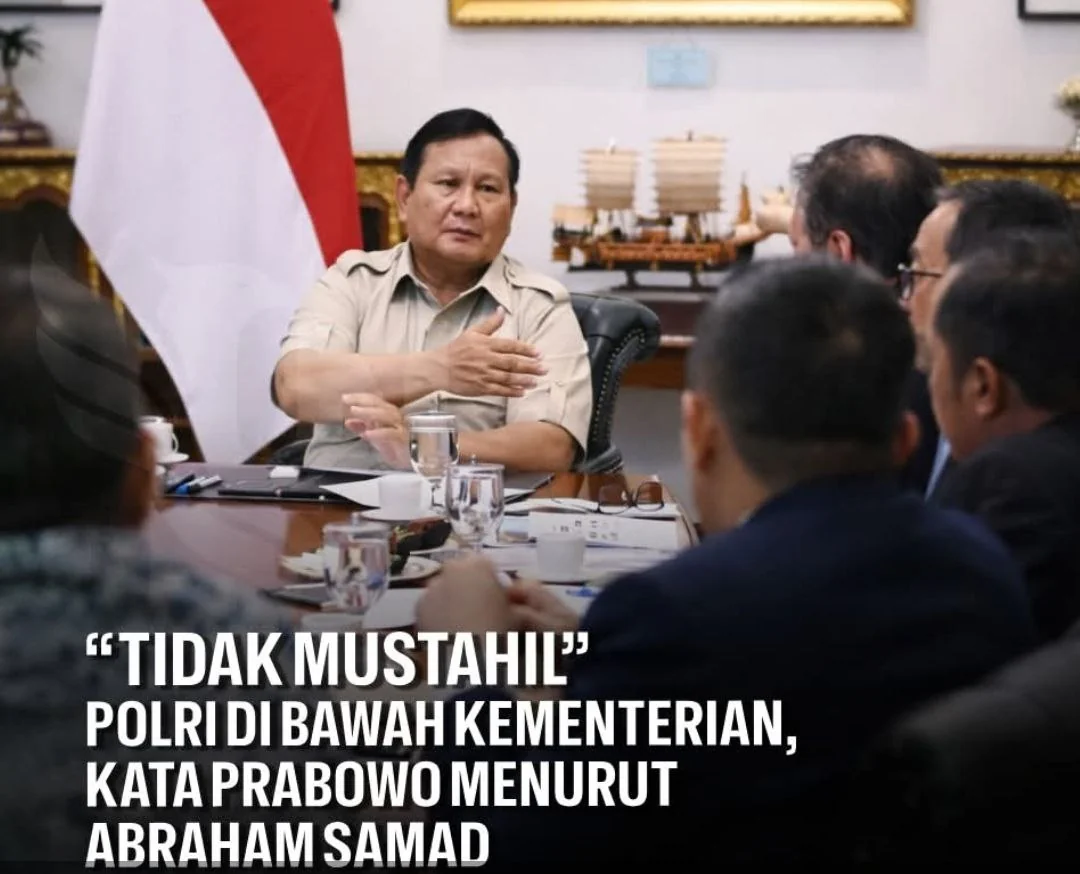 Kementerian, Abraham Samad: "Tidak Ada yang Mustahil"