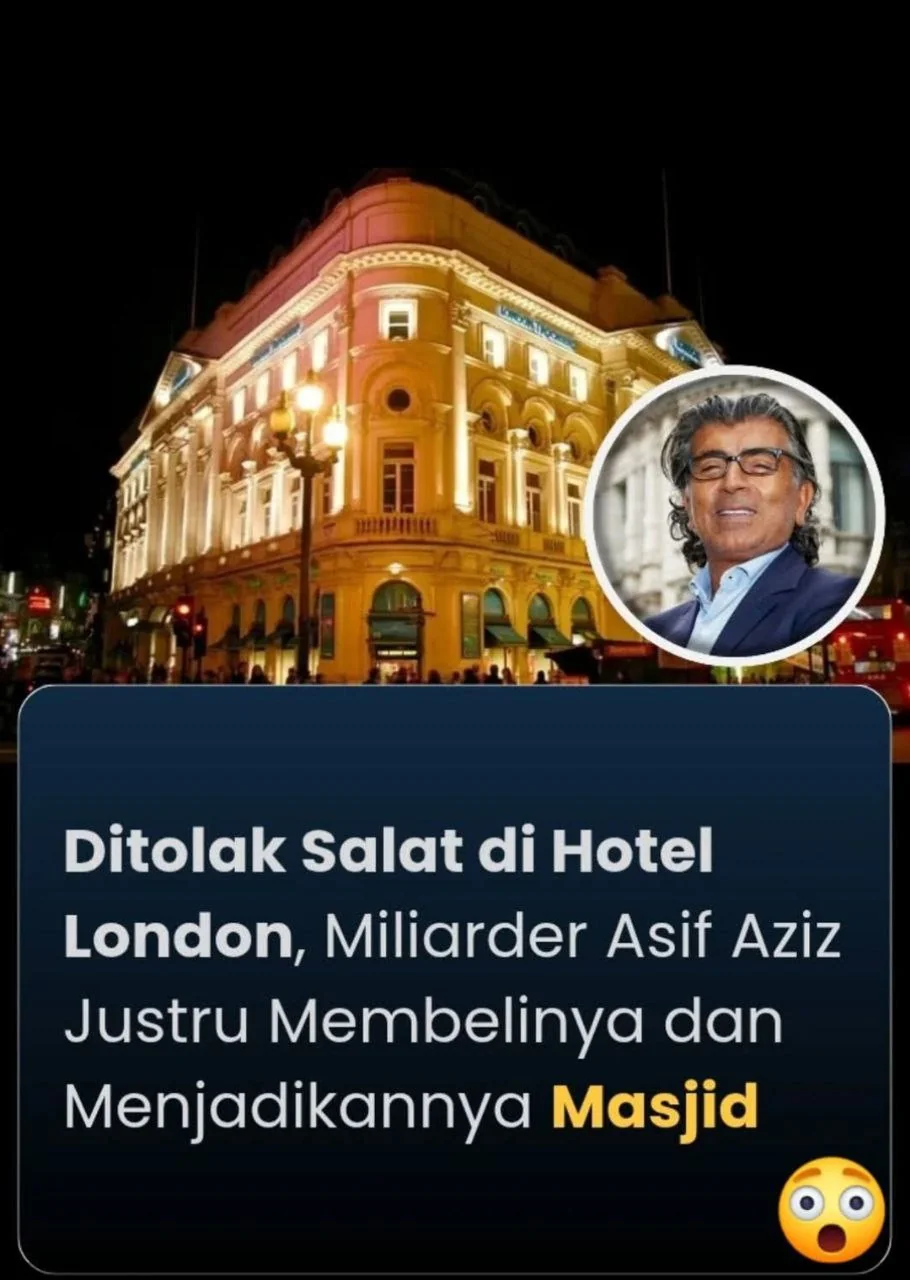 Ditolak Salat di Hotel, Miliarder "Mr. West End" Balik Arah: Beli Gedungnya, Ubah Jadi Masjid Megah di Jantung London